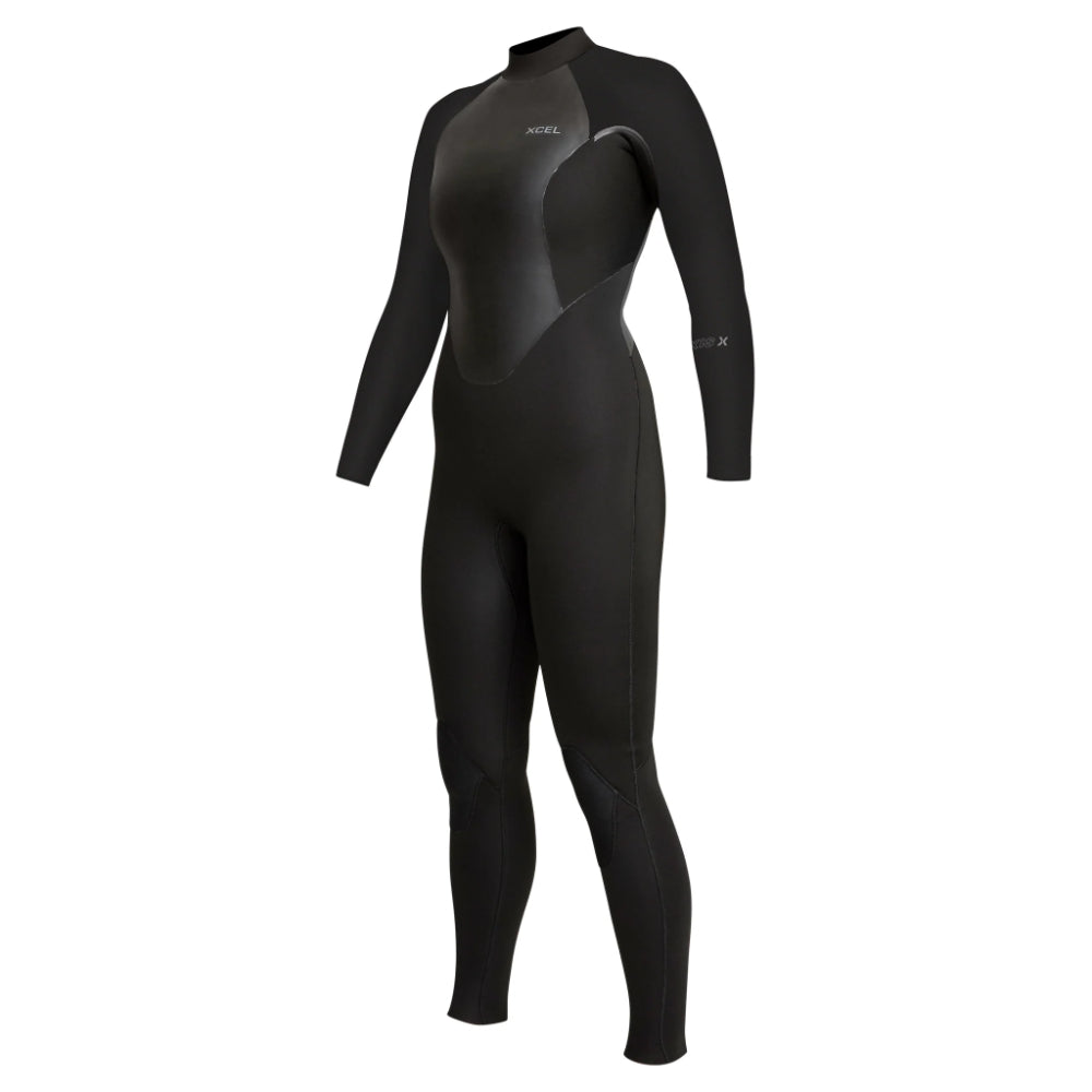 XCEL WMS AXIS X 4/3 BACK ZIP BLACK
