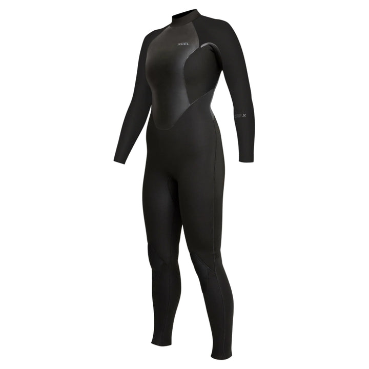 XCEL WMS AXIS X 4/3 BACK ZIP BLACK