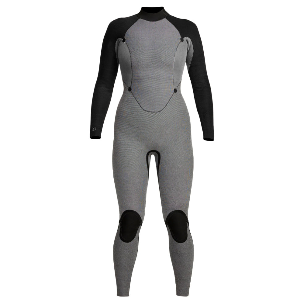 XCEL WMS AXIS X 4/3 BACK ZIP BLACK