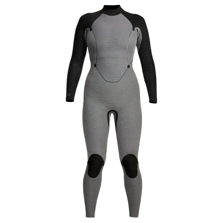 XCEL WMS AXIS X 4/3 BACK ZIP BLACK