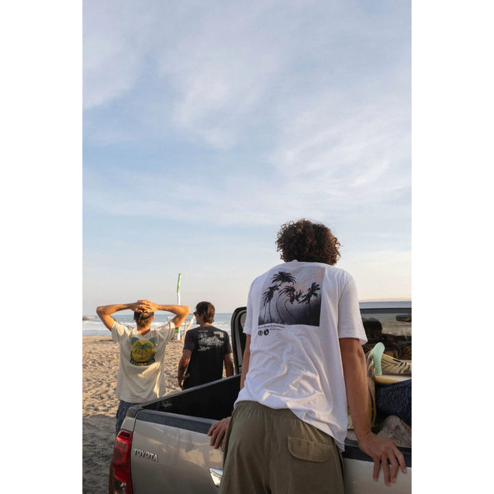 VISSLA PLANET POSITIVE COMP LITE ECO DRIRELEASE TEE WHITE