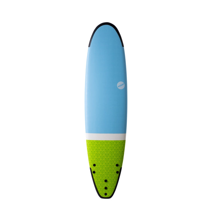 NSP SOFT FUNBOARD TAIL DIP 7’4 GREEN