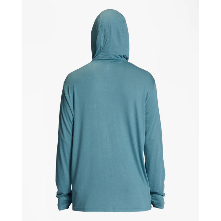 BILLABONG ECLIPSE HOODED L/S SURF T-SHIRT MARINE