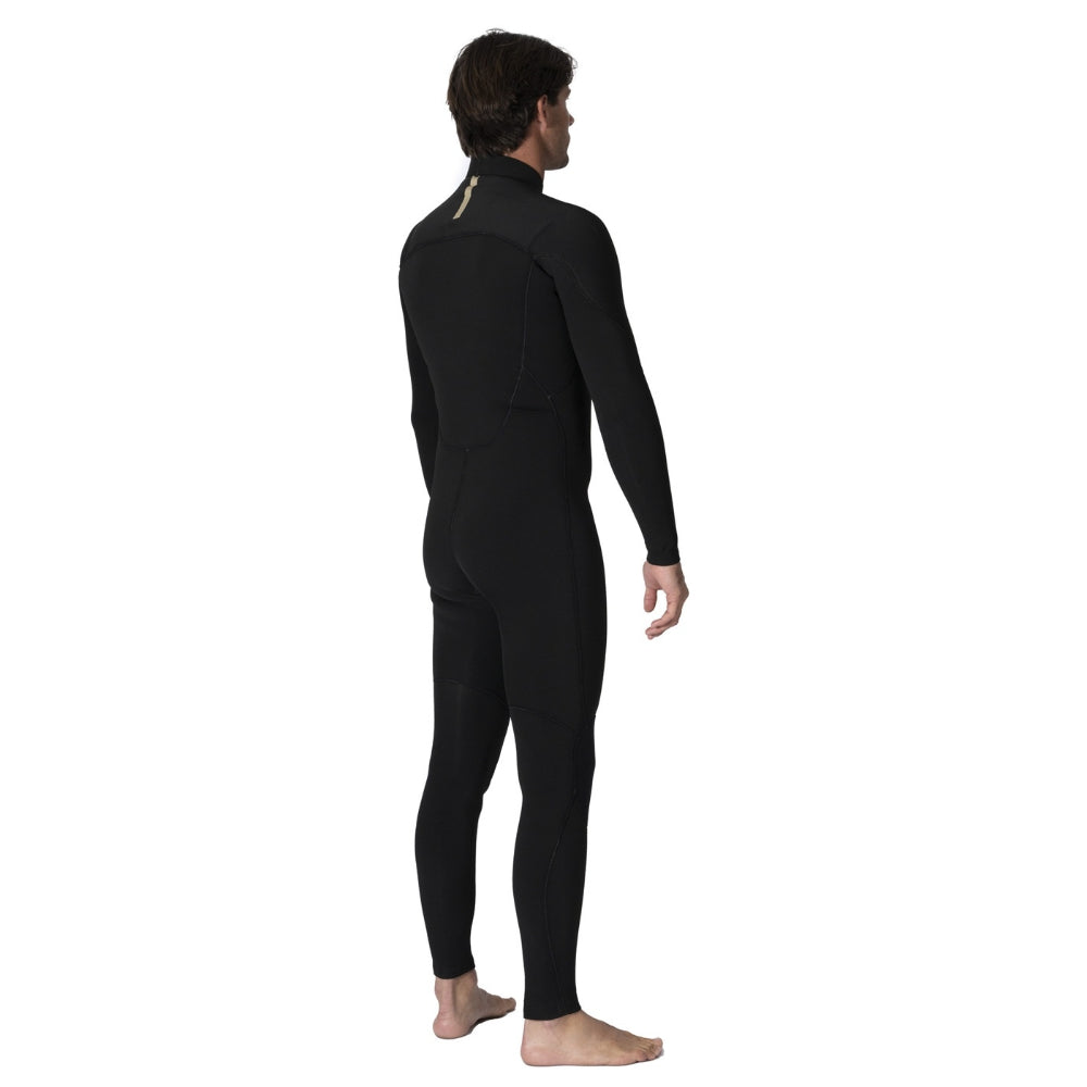 VISSLA 7 SEAS COMP 4/3 CHEST ZIP BLACK