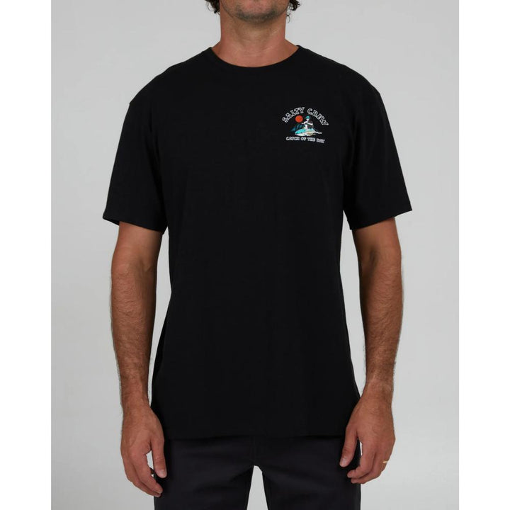 SALTY CREW CATCH OF THE DAY PREMIUM TEE BLACK