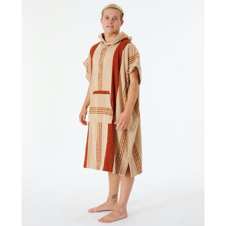 RIP CURL SEARCHERS HOODED TOWEL CEMENT