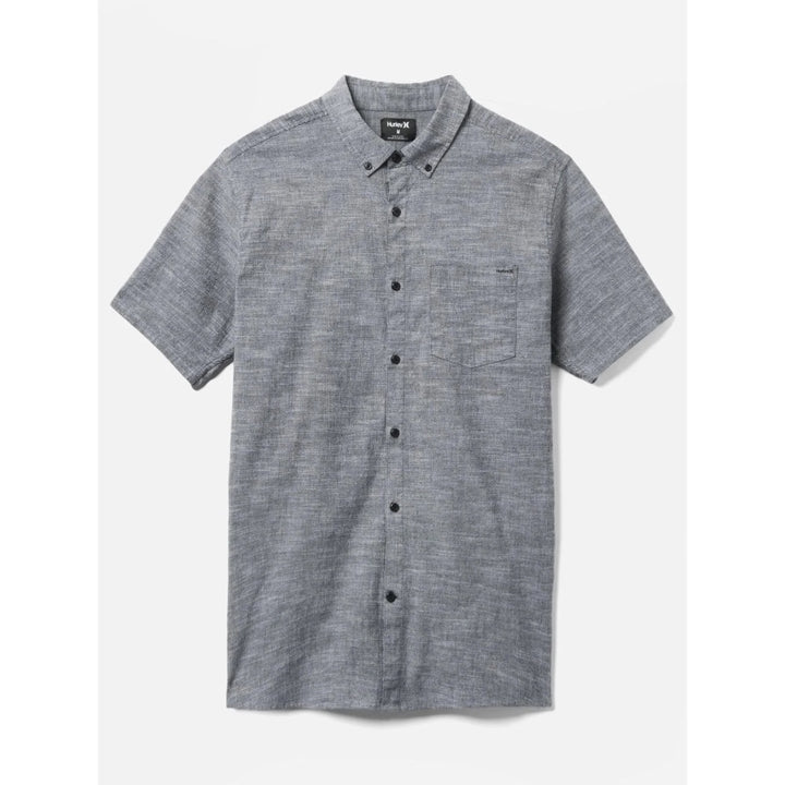 HURLEY ONE & ONLY STRETCH S/S SHIRT BLACK
