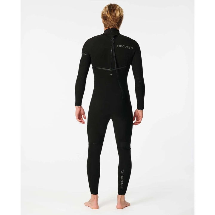 RIP CURL E-BOMB 4/3 BACK ZIP BLACK