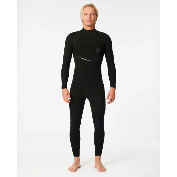 RIP CURL E-BOMB 4/3 BACK ZIP BLACK