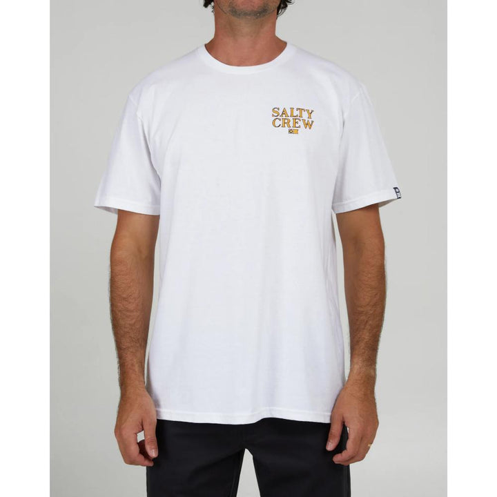 SALTY CREW FISH ON STANDARD TEE WHITE