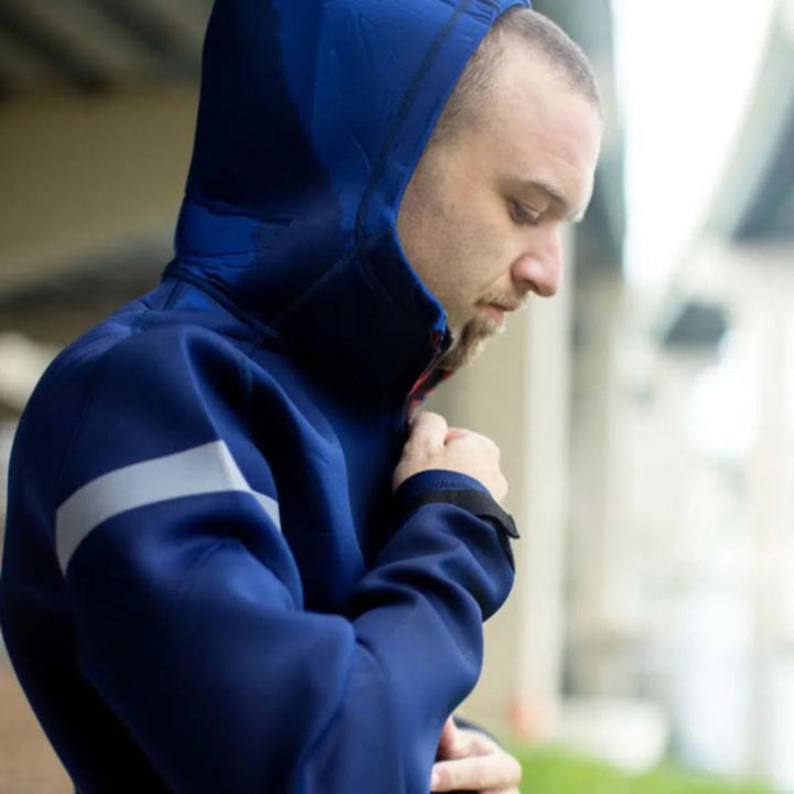 FOLLOW LAYER 3.12 CORP NEO JACKET NAVY