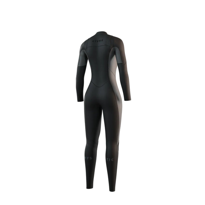 MYSTIC WMS HAVEN 4/3 CHEST ZIP BLACK