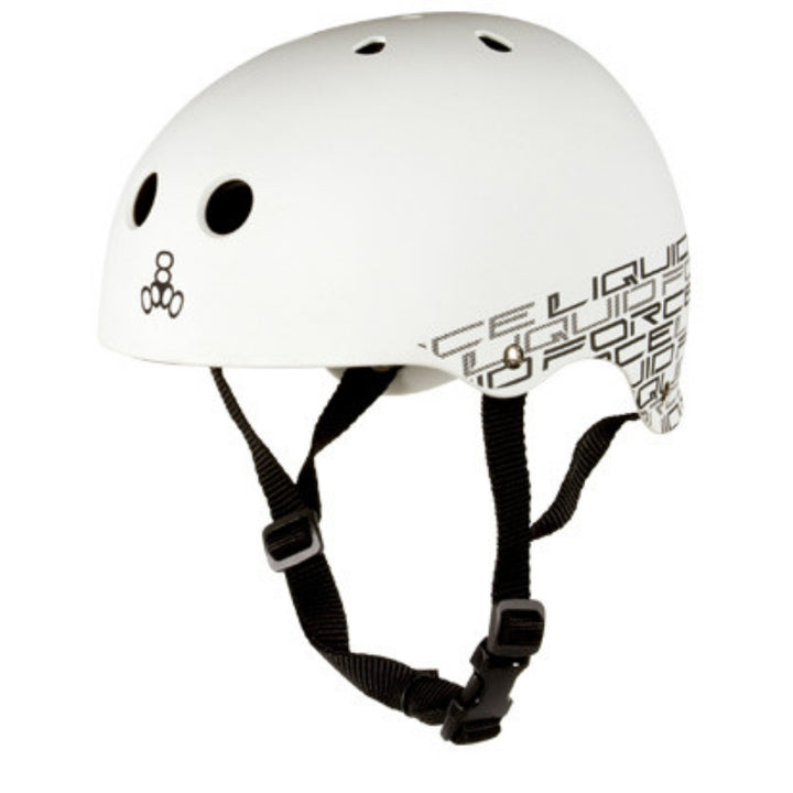 LIQUID FORCE KIDS DROP HELMET WHITE