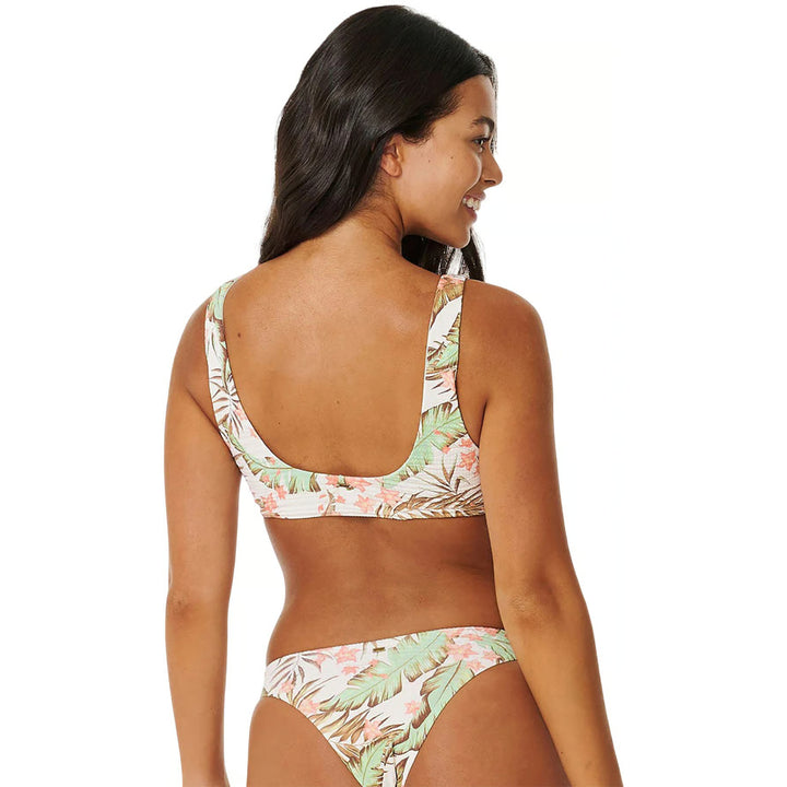 RIP CURL LA QUINTA CROP TOP OFF WHITE