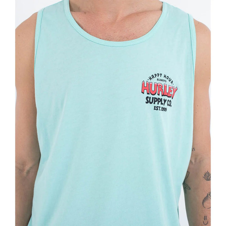 HURLEY EVERYDAY MAI TAI TANK TROPICAL MIST HEATHER