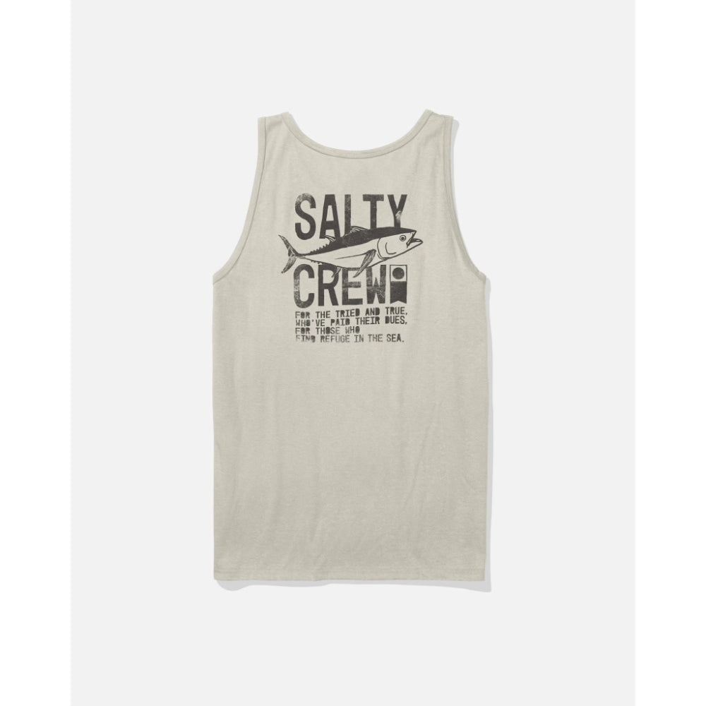 SALTY CREW TRIED AND TRUE TANK BONE