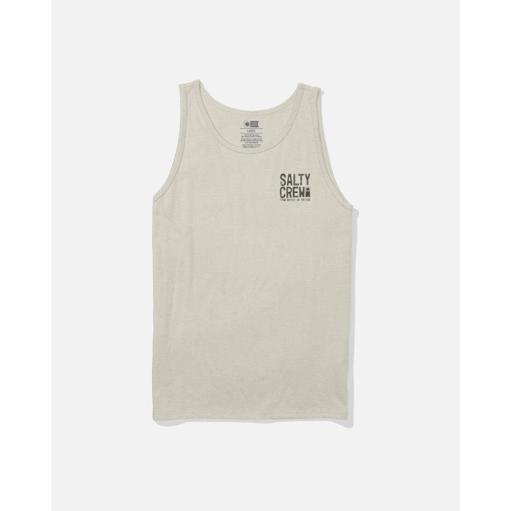 SALTY CREW TRIED AND TRUE TANK BONE