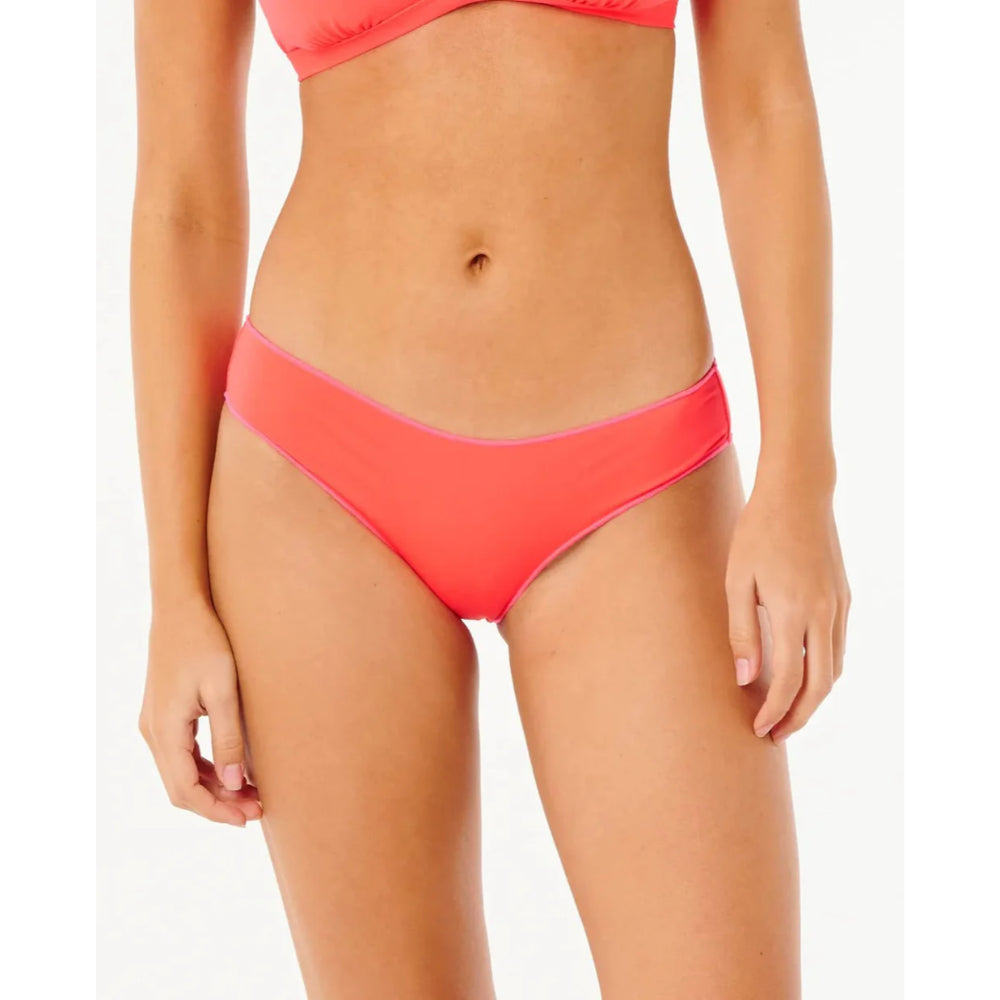 RIP CURL CLASSIC SURF CHEEKY BOTTOM ELECTRIC RED