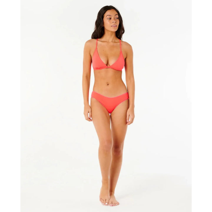 RIP CURL CLASSIC SURF CHEEKY BOTTOM ELECTRIC RED