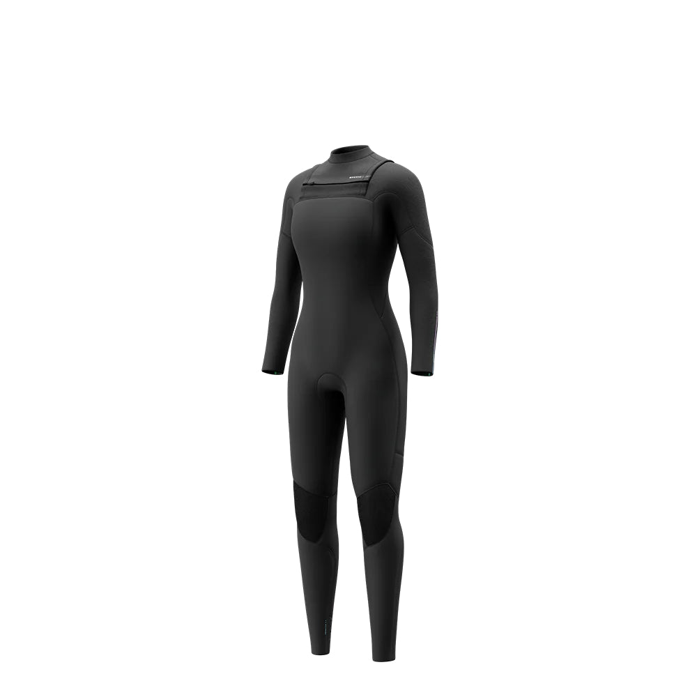 MYSTIC WMS JAYDE 4/3 CHEST ZIP BLACK