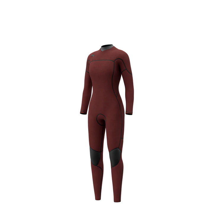 MYSTIC WMS JAYDE 4/3 CHEST ZIP BLACK