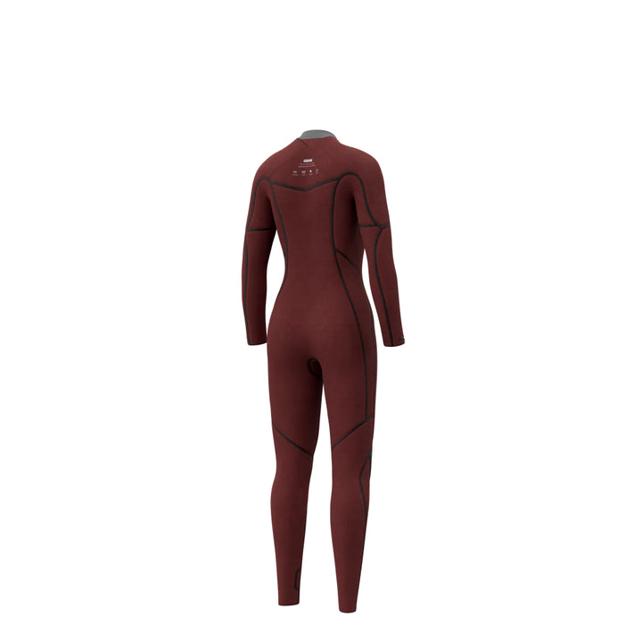 MYSTIC WMS JAYDE 4/3 CHEST ZIP BLACK