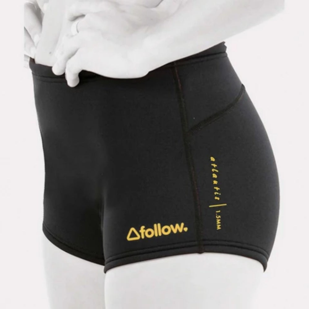 FOLLOW WMS ATLANTIS 1.5MM NEO SHORTS BLACK