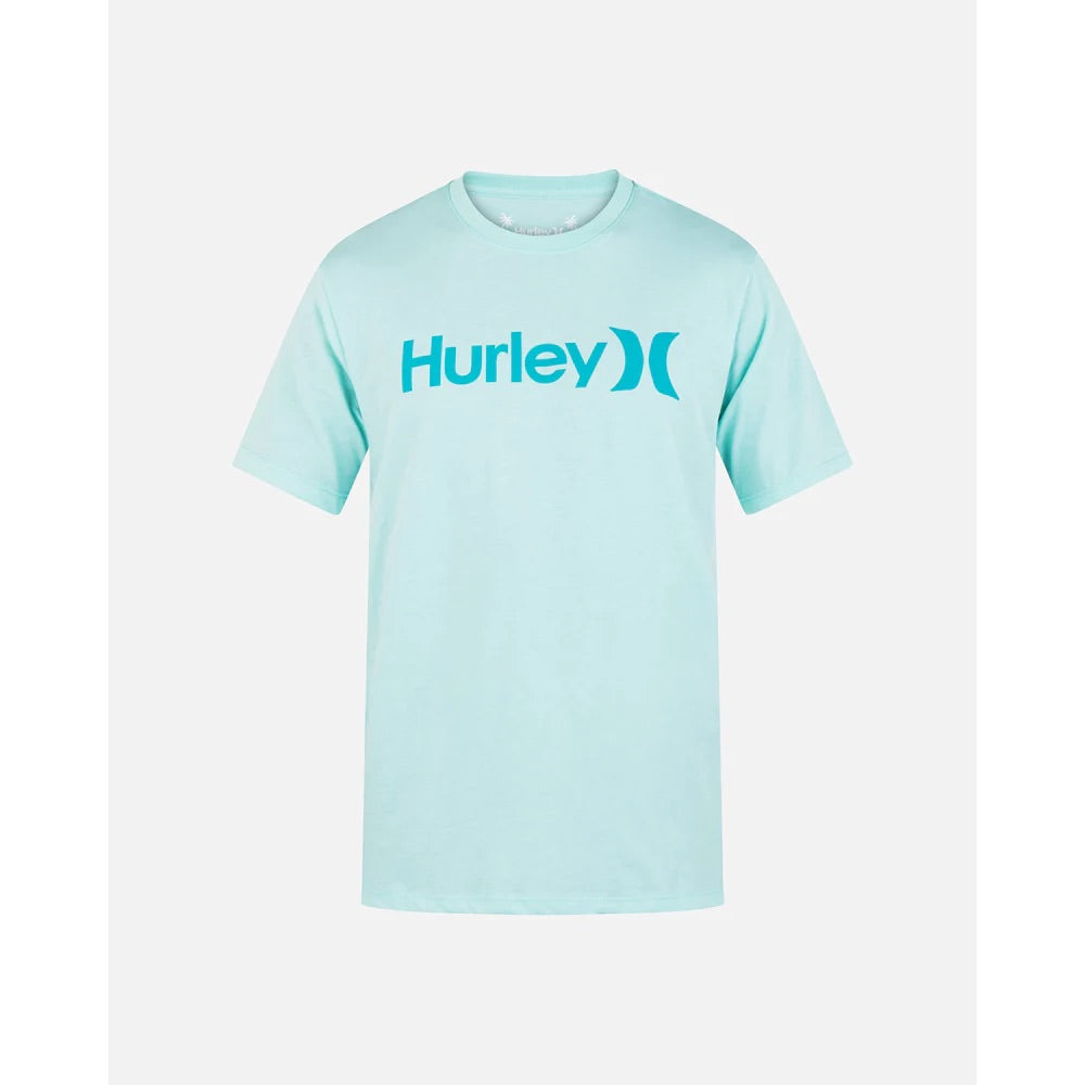 HURLEY EVERYDAY ONE AND ONLY SOLID TEE TROPICAL MIST