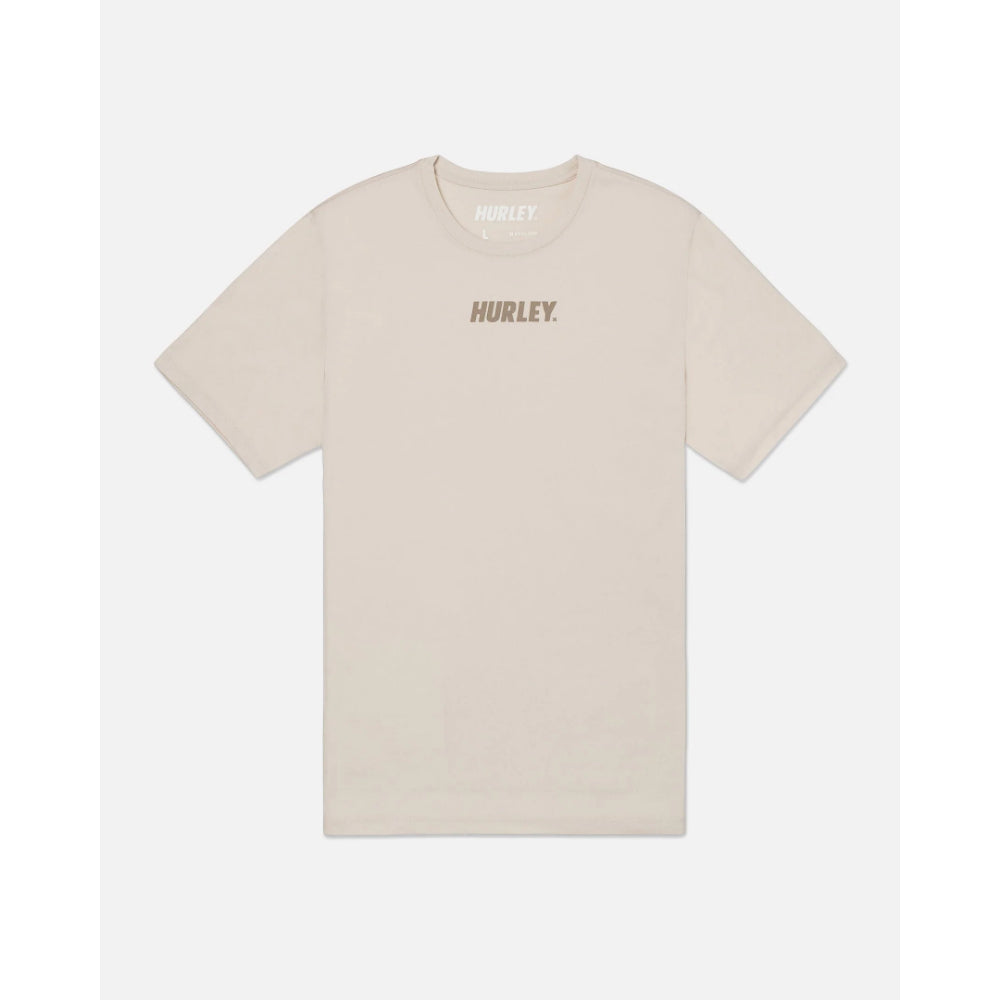 HURLEY EVERYDAY EXPLORE FASTLANE TEE BONE