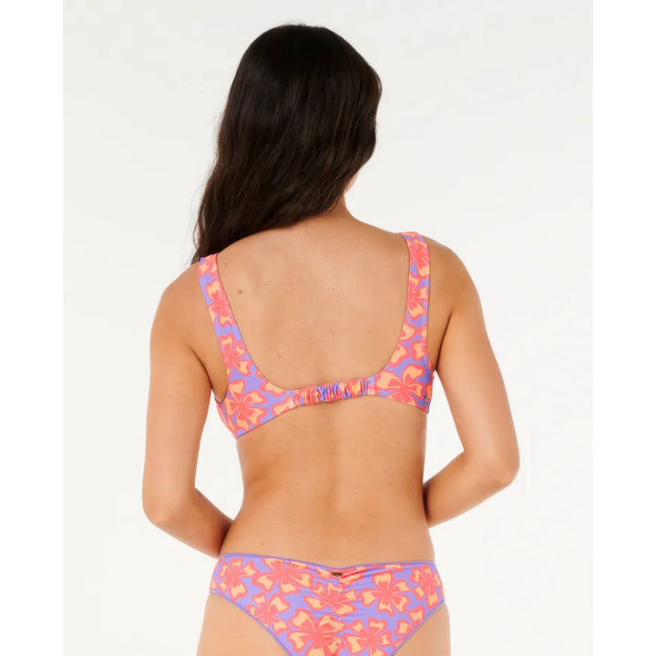 RIP CURL NEON ISLES BRALETTE TOP PURPLE