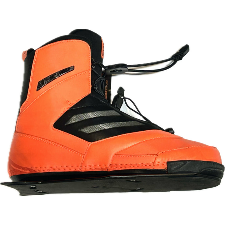 RADAR PROFILE FRONT ALUMINUM PLATE ORANGE