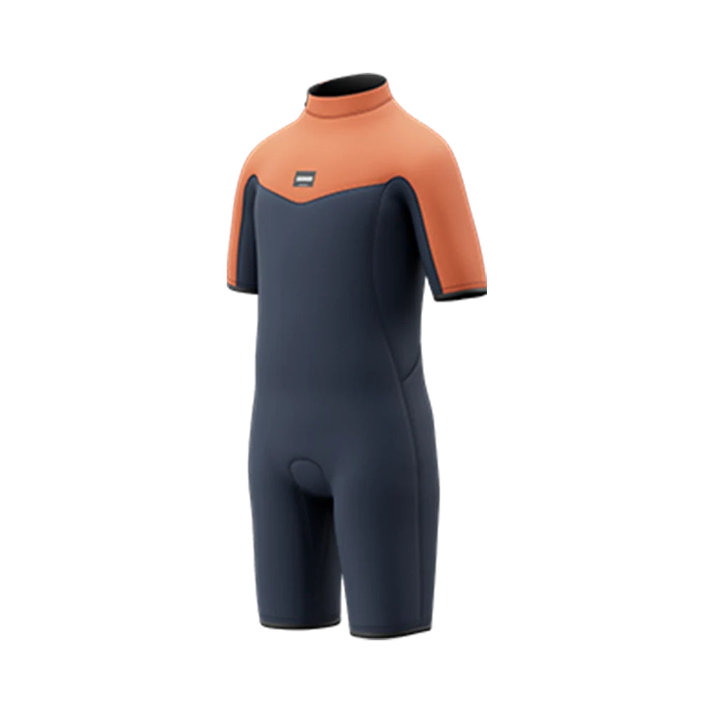 MYSTIC STAR KIDS 3/2 BACK ZIP NAVY/ORANGE