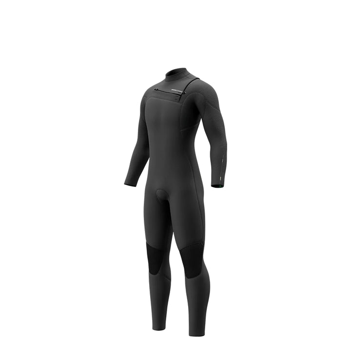 MYSTIC MAJESTIC 4/3 CHEST ZIP BLACK