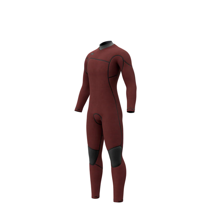 MYSTIC MAJESTIC 4/3 CHEST ZIP BLACK