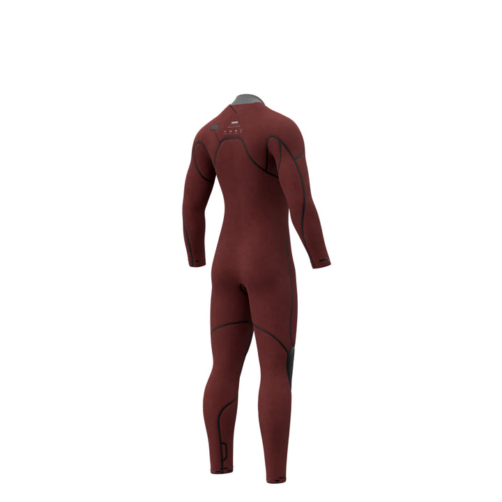 MYSTIC MAJESTIC 4/3 CHEST ZIP BLACK