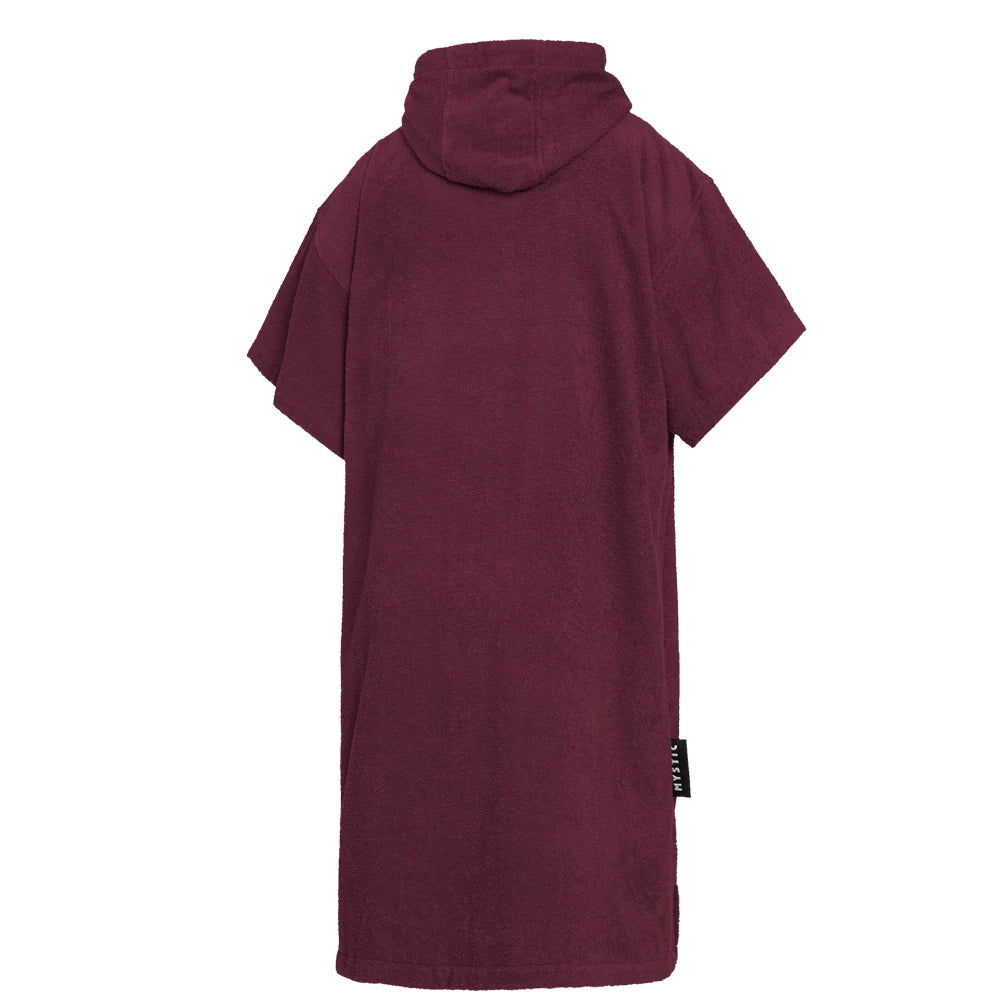 MYSTIC BRAND PONCHO OXBLOOD RED