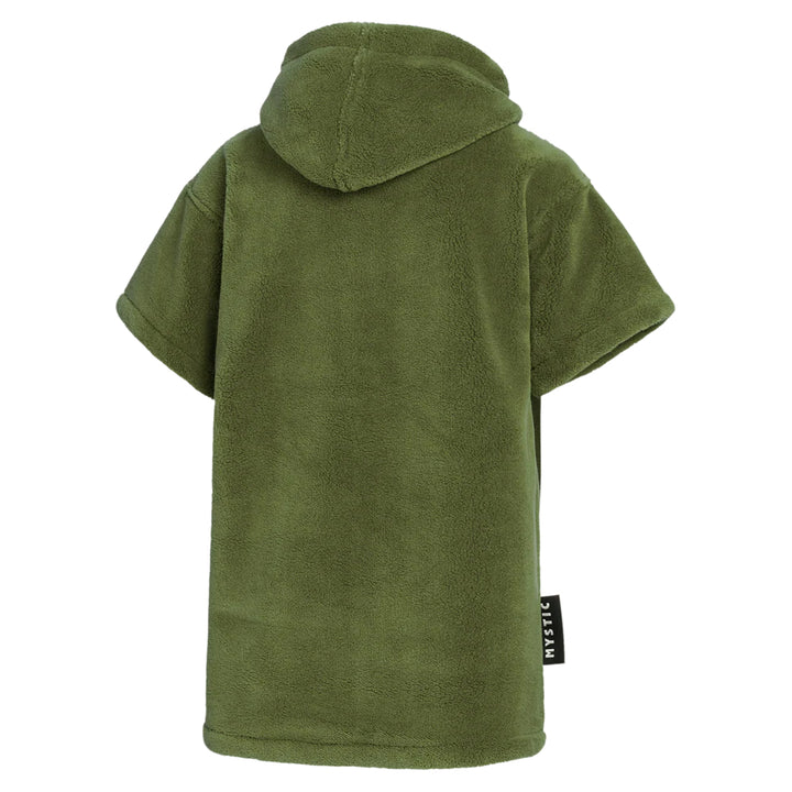 MYSTIC TEDDY KIDS PONCHO OLIVE GREEN