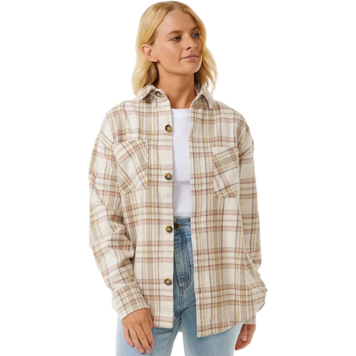 RIP CURL HIGH TIDE SOFT FLANNEL BONE