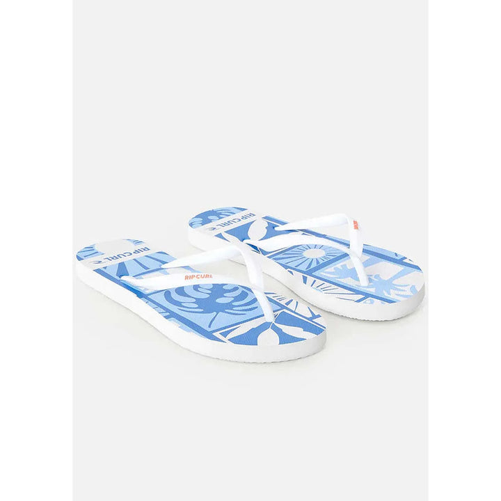 RIP CURL SANTORINI BLOOM SANDALS BLUE