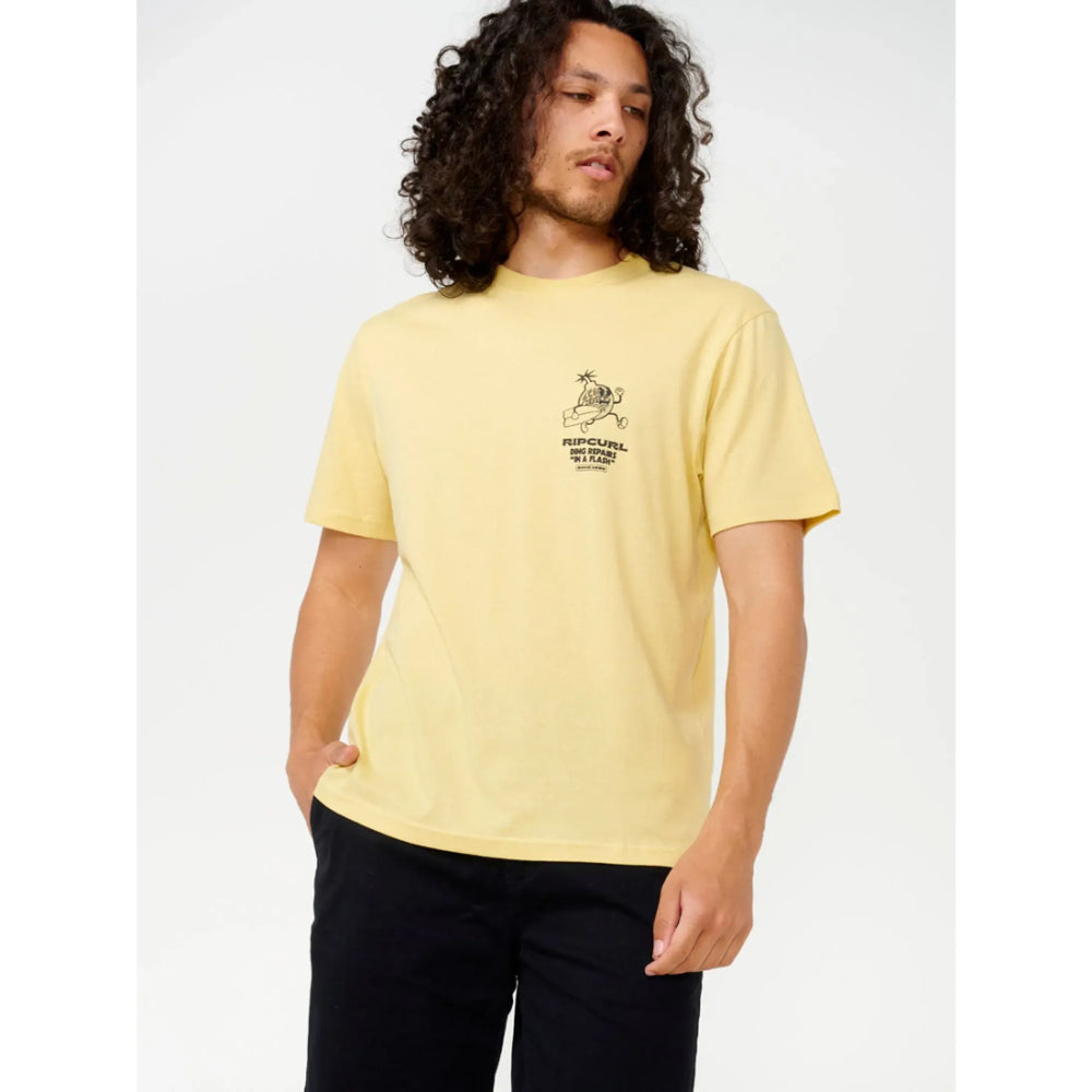 RIP CURL FLASH REPAIRS TEE STRAW