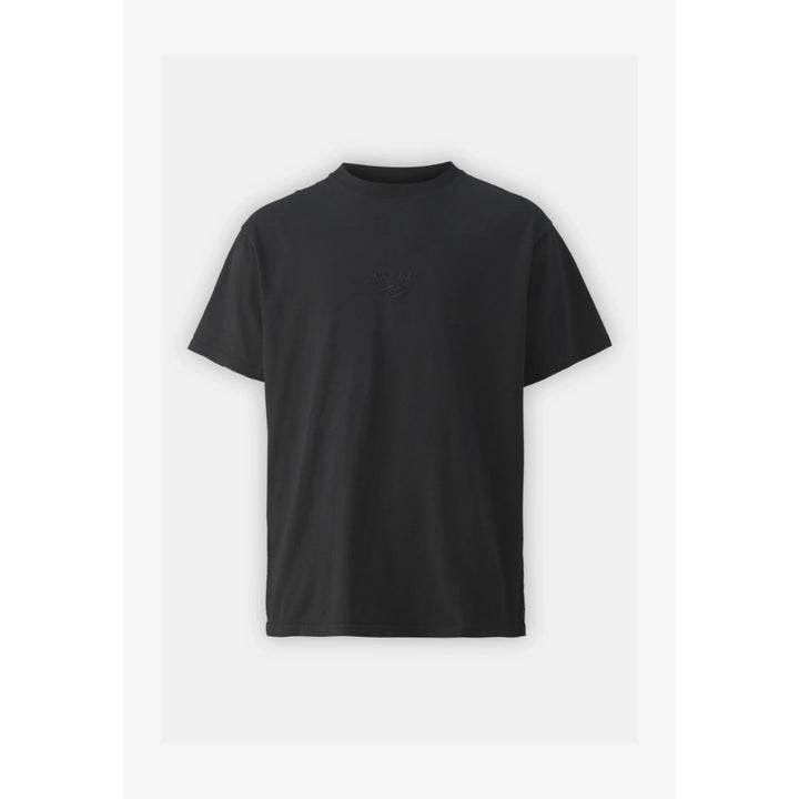 RIP CURL FADE OUT EMBROIDERED TEE BLACK