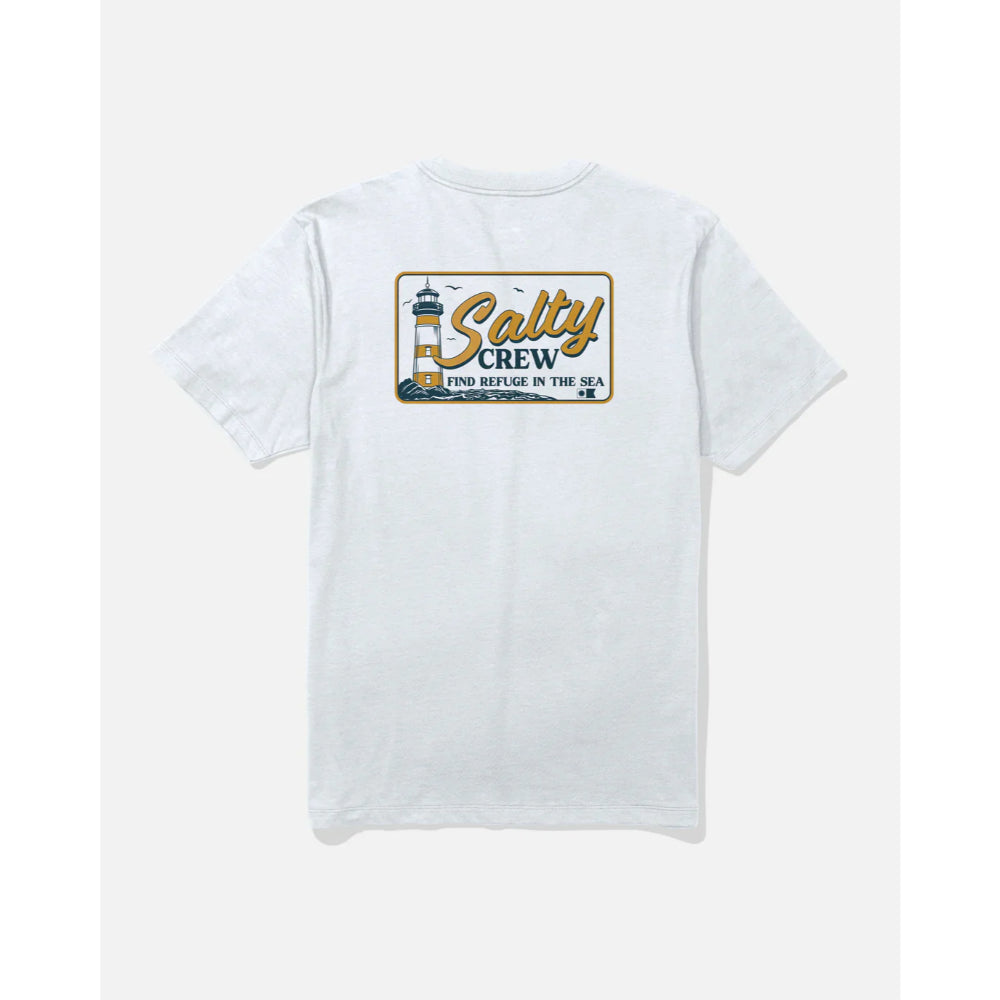SALTY CREW ASHORE TEE WHITE