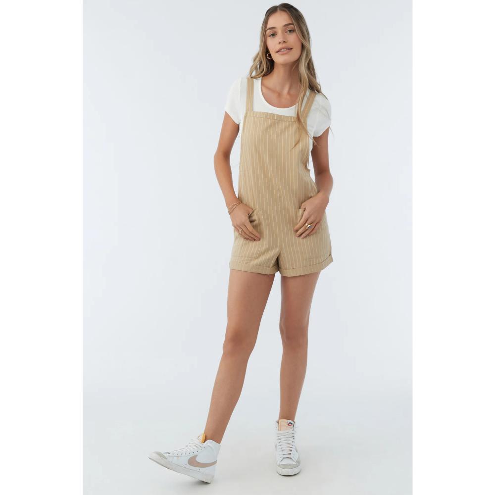 O'NEILL SUMMERLIN ROMPER KHAKI