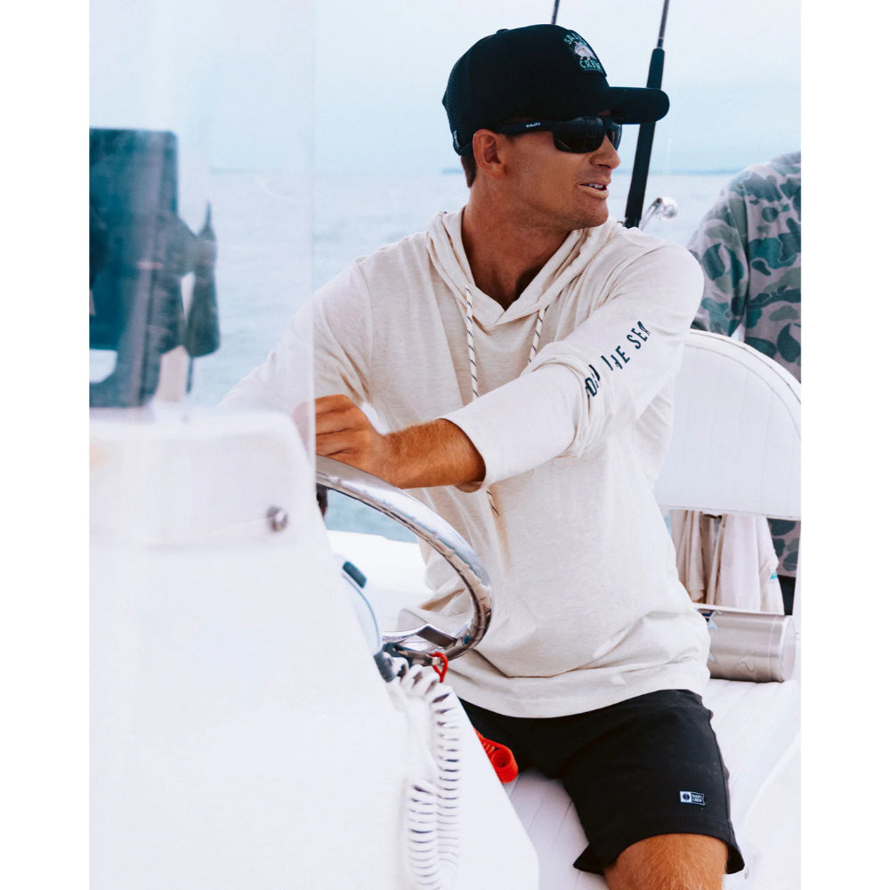 SALTY CREW TIPPET POCKET SUNSHIRT HOODIE SALT