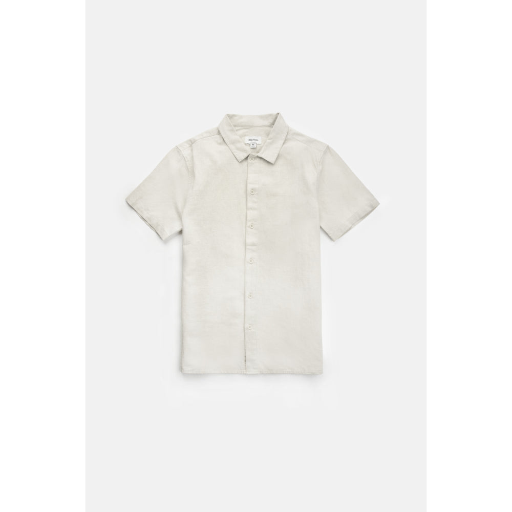 RHYTHM CLASSIC LINEN SS SHIRT SAND