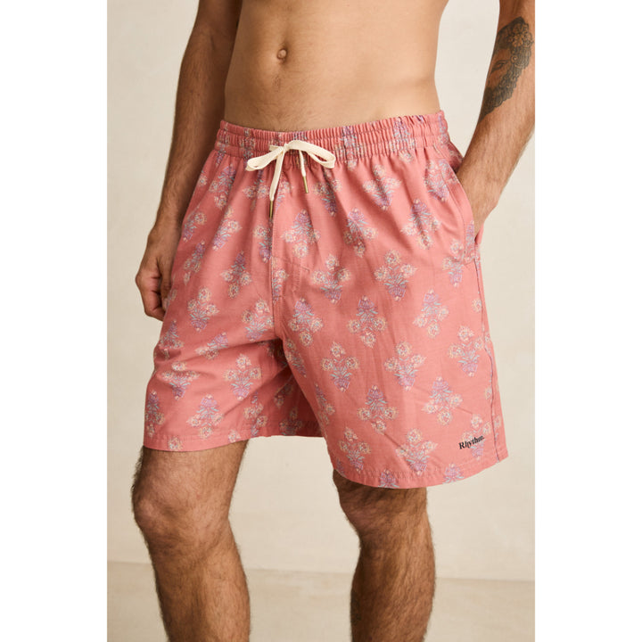 RHYTHM BOUQUET BEACH SHORT RUST