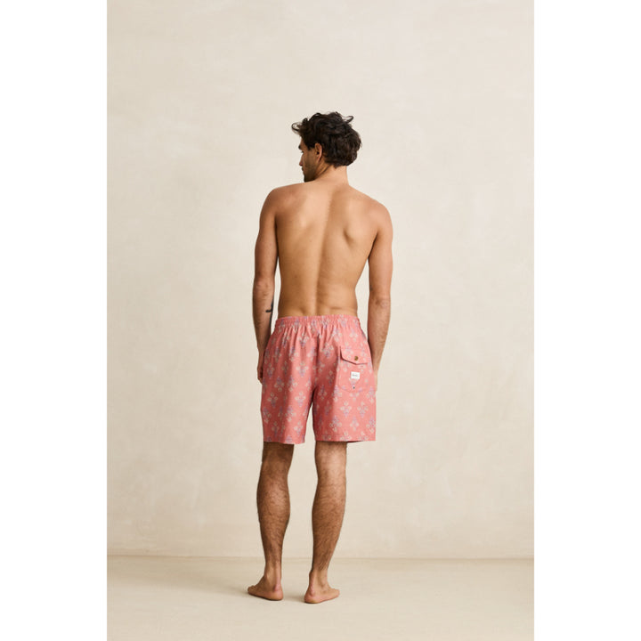 RHYTHM BOUQUET BEACH SHORT RUST