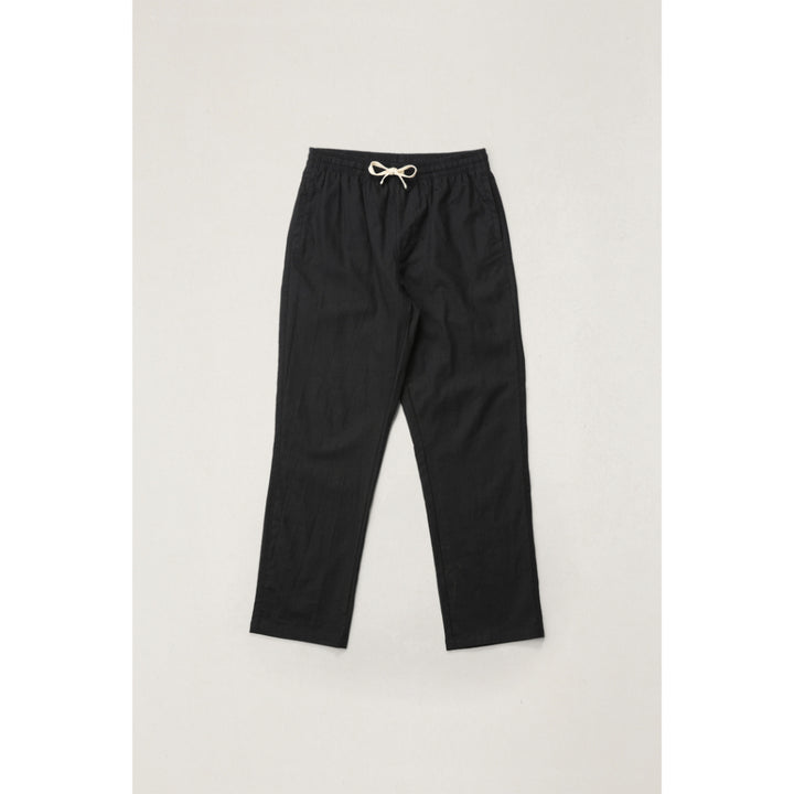 RHYTHM LINEN JAM PANT BLACK