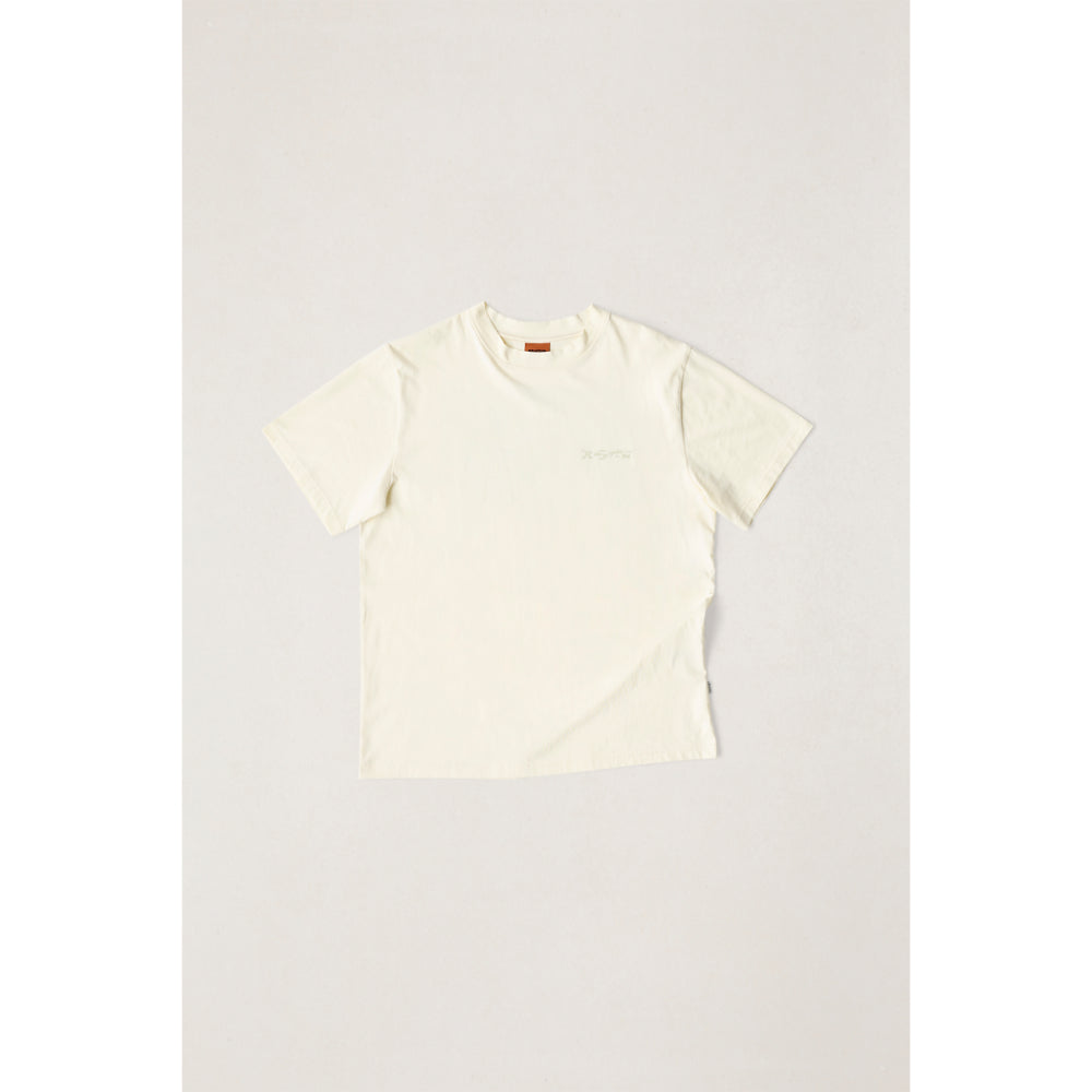 RHYTHM SCRAMBLE SS T-SHIRT ECRU