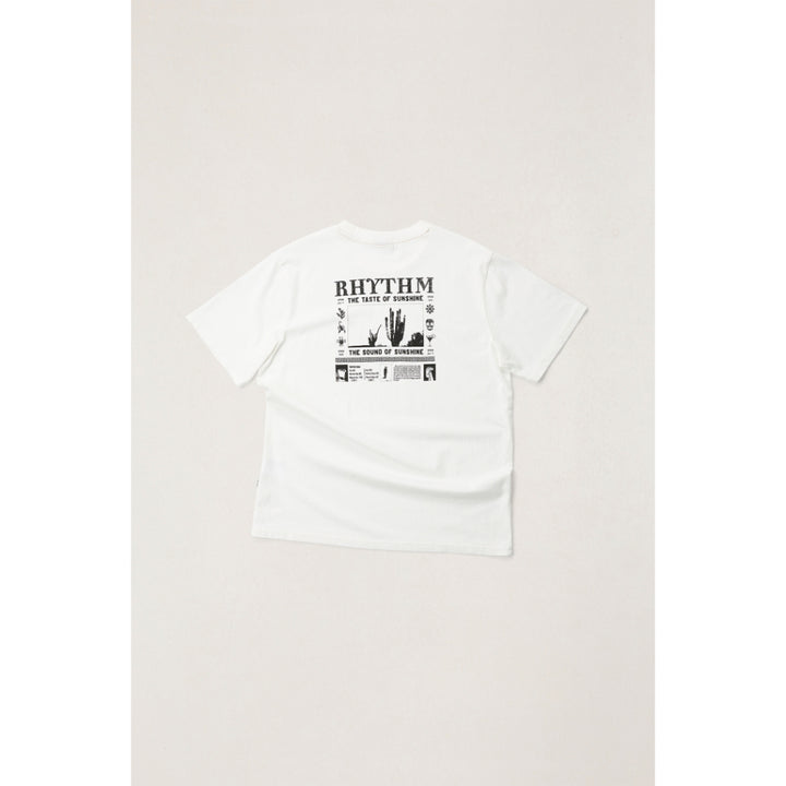 RHYTHM CACTUS VINTAGE T-SHIRT VINTAGE WHITE